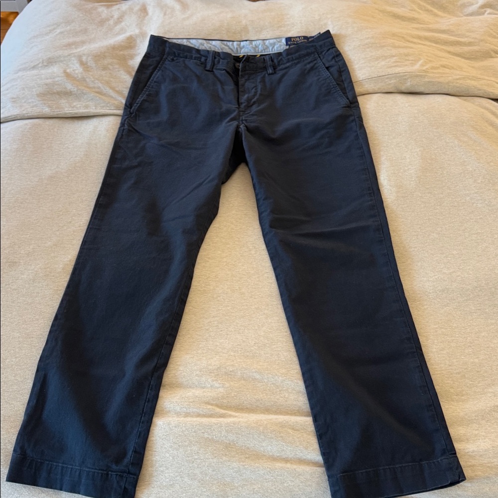 Polo chino stretch straight fit lot of 3. Good condition 32 x 30